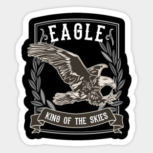 Eagle - King Of The Skies Eagle Motif Sticker